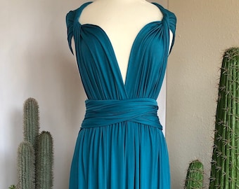 dark teal green bridesmaid dresses