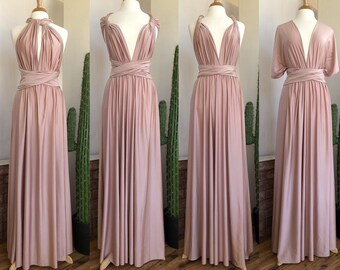 SHIMMER PINK CHAMPAGNE Bridesmaid Dress ...