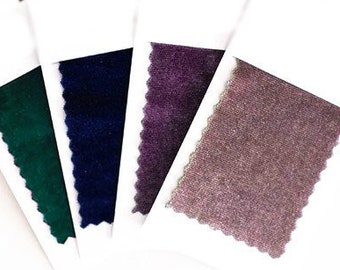 VELVET SWATCH SAMPLE / Fabric Sample for Convertible Dress /  Infinity Dress/ Multiway Dress/  Multi Wrap Dress /  Velvet Fabric /