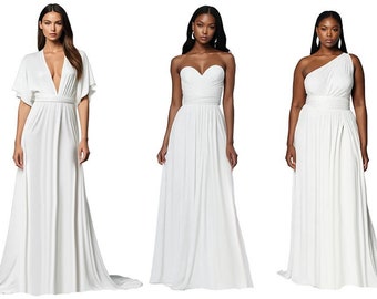 Robe blanche baby shower new arrivals