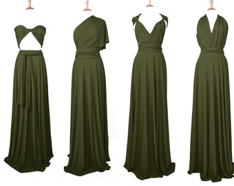 olive green sundress