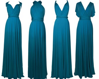 teal color dress for wedding