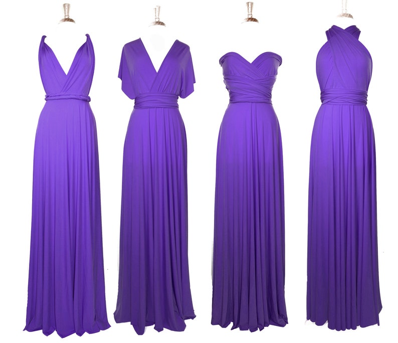amethyst purple bridesmaid dresses