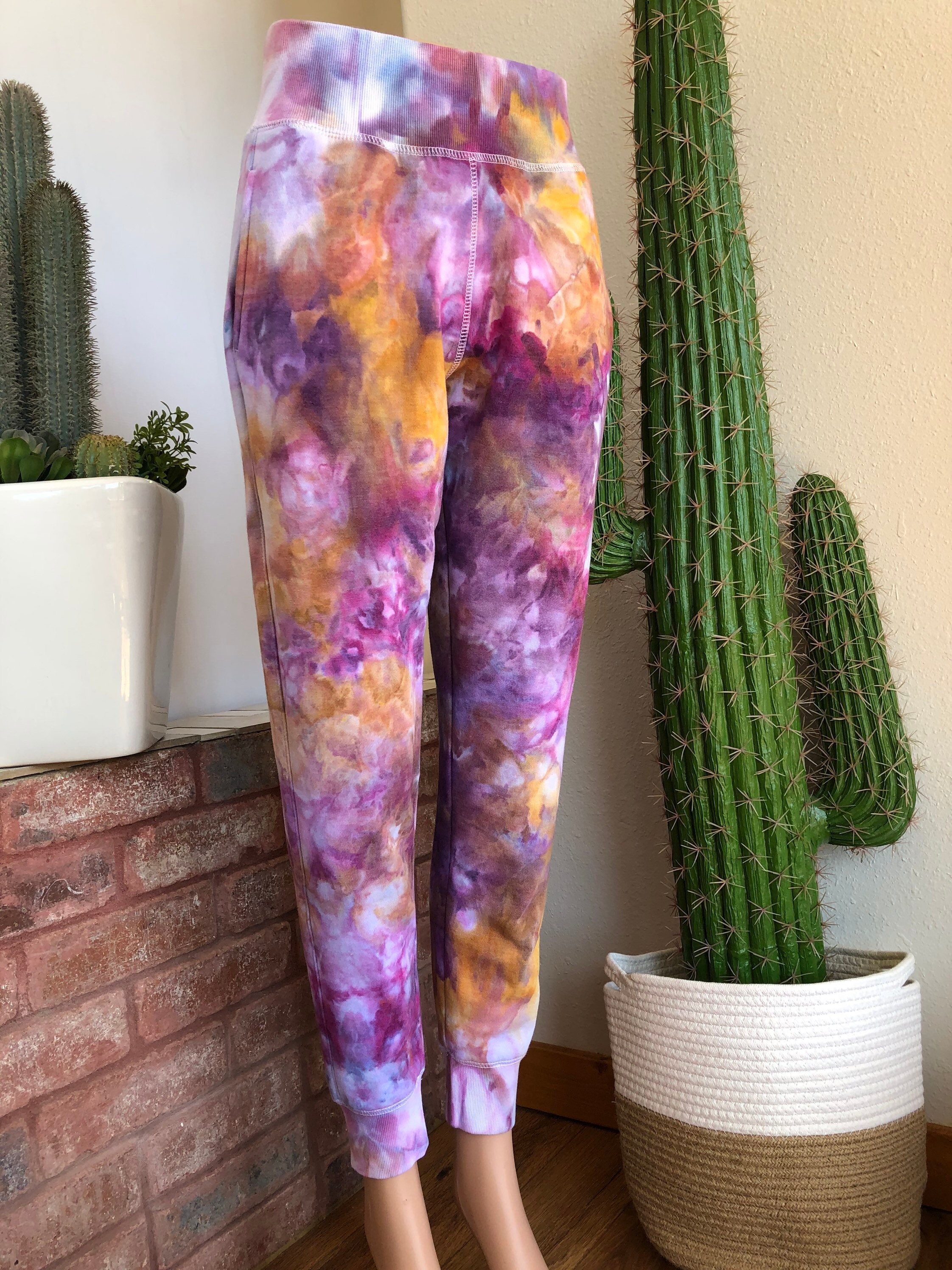 WILD IRIS Ice Dye Jogger Sweatpants/ Tie Dye / High Waist Sweatpants ... WILD IRIS Ice Dye Jogger Sweatpants/ Tie Dye / High Waist Sweatpants ...