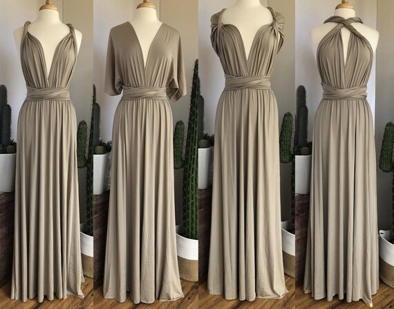 CHAMPAGNE Bridesmaid Dress/ CUSTOM 