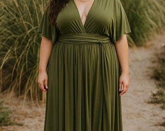 knee length dress outfit ideas The Cutest A-line and Ballet Flats T20