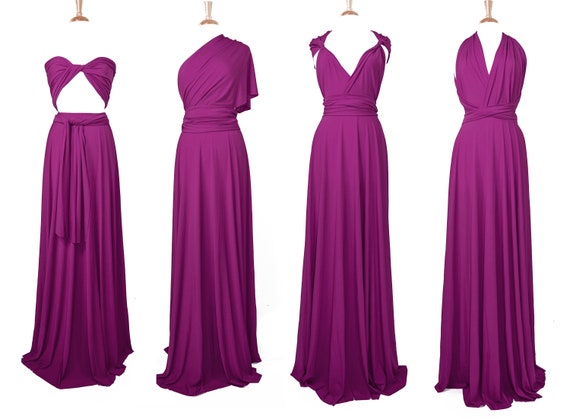 sangria bridesmaid dresses