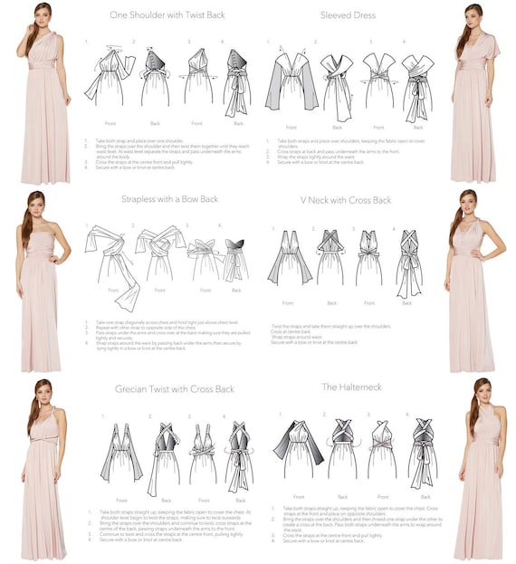 multiway dress strapless