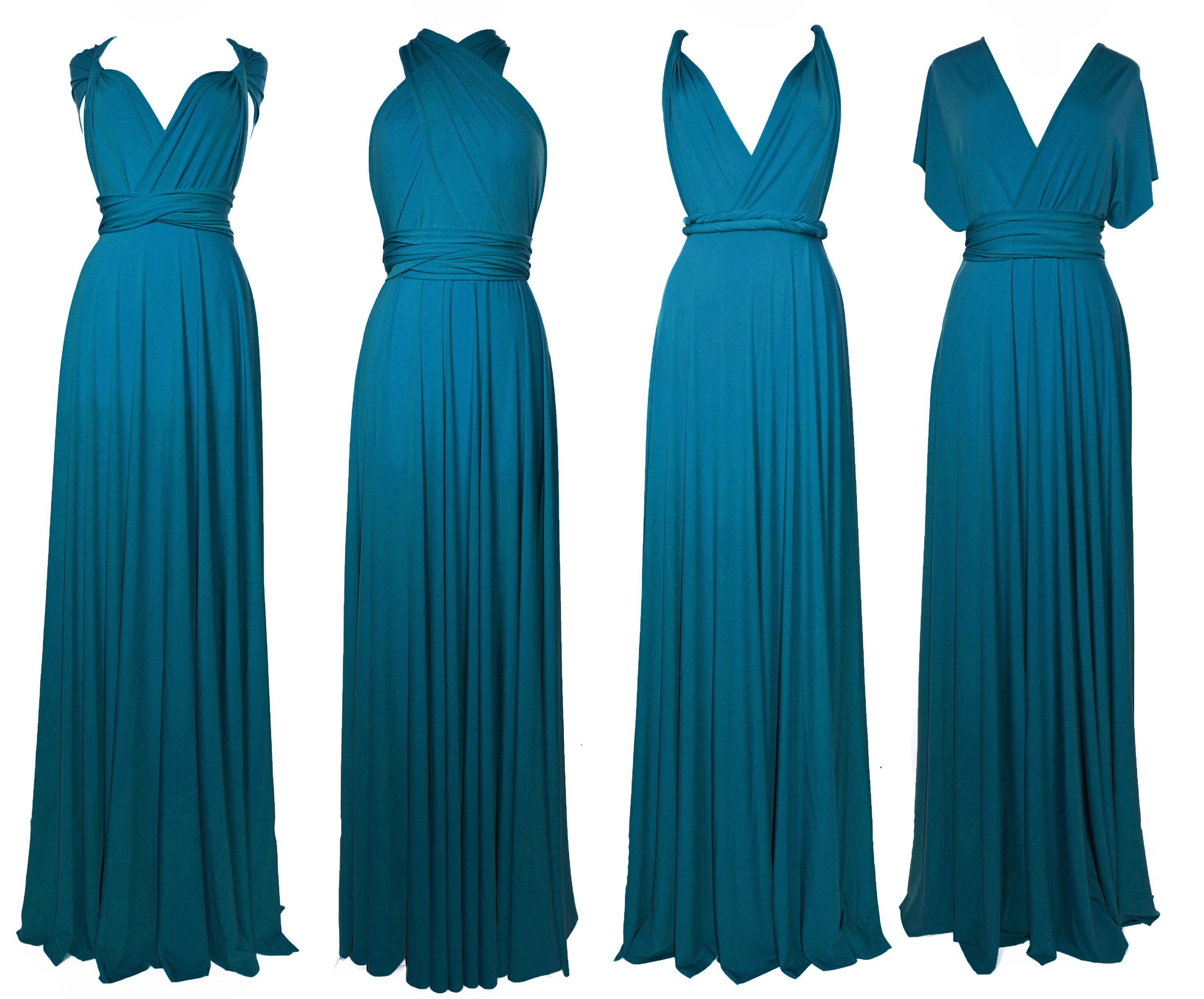 Teal Green Dress - Etsy