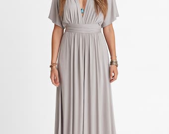 TDY Plus Size Maxi Bridesmaid Infinity Dress / Multiway Dress / Long Ball  Gown Convertible Wrap Dress (plus Size) - Etsy