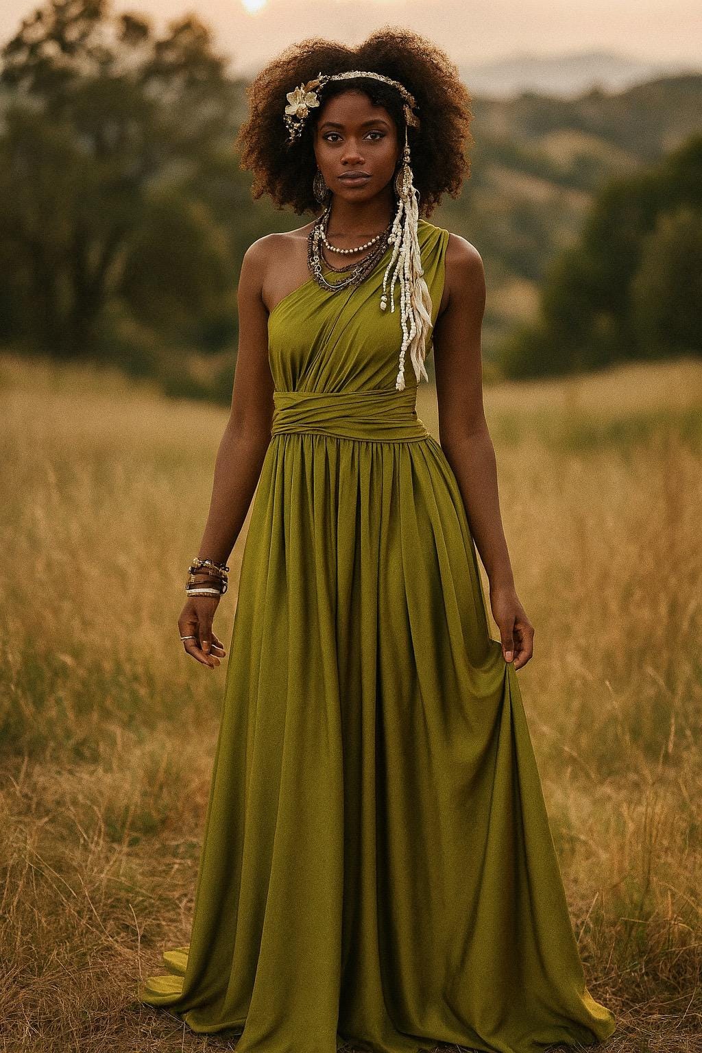 GRASS GREEN Bridesmaid Dress/ Olive Green Dress / Convertible Dress /  Infinity Dress/ Multiway Dress/ Multi Wrap Dress/green Dress/greenery - Etsy