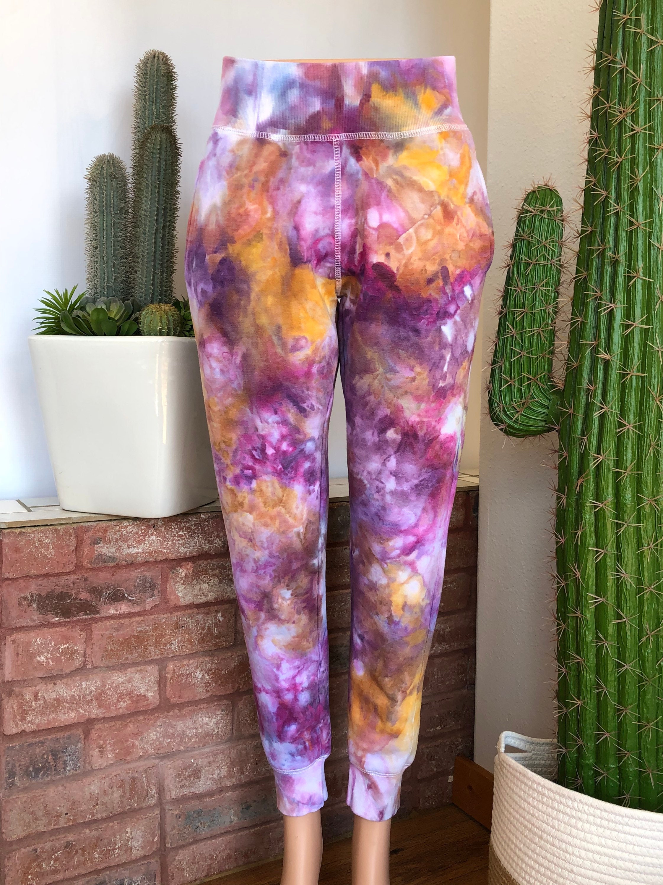 WILD IRIS Ice Dye Jogger Sweatpants/ Tie Dye / High Waist Sweatpants ... WILD IRIS Ice Dye Jogger Sweatpants/ Tie Dye / High Waist Sweatpants ...