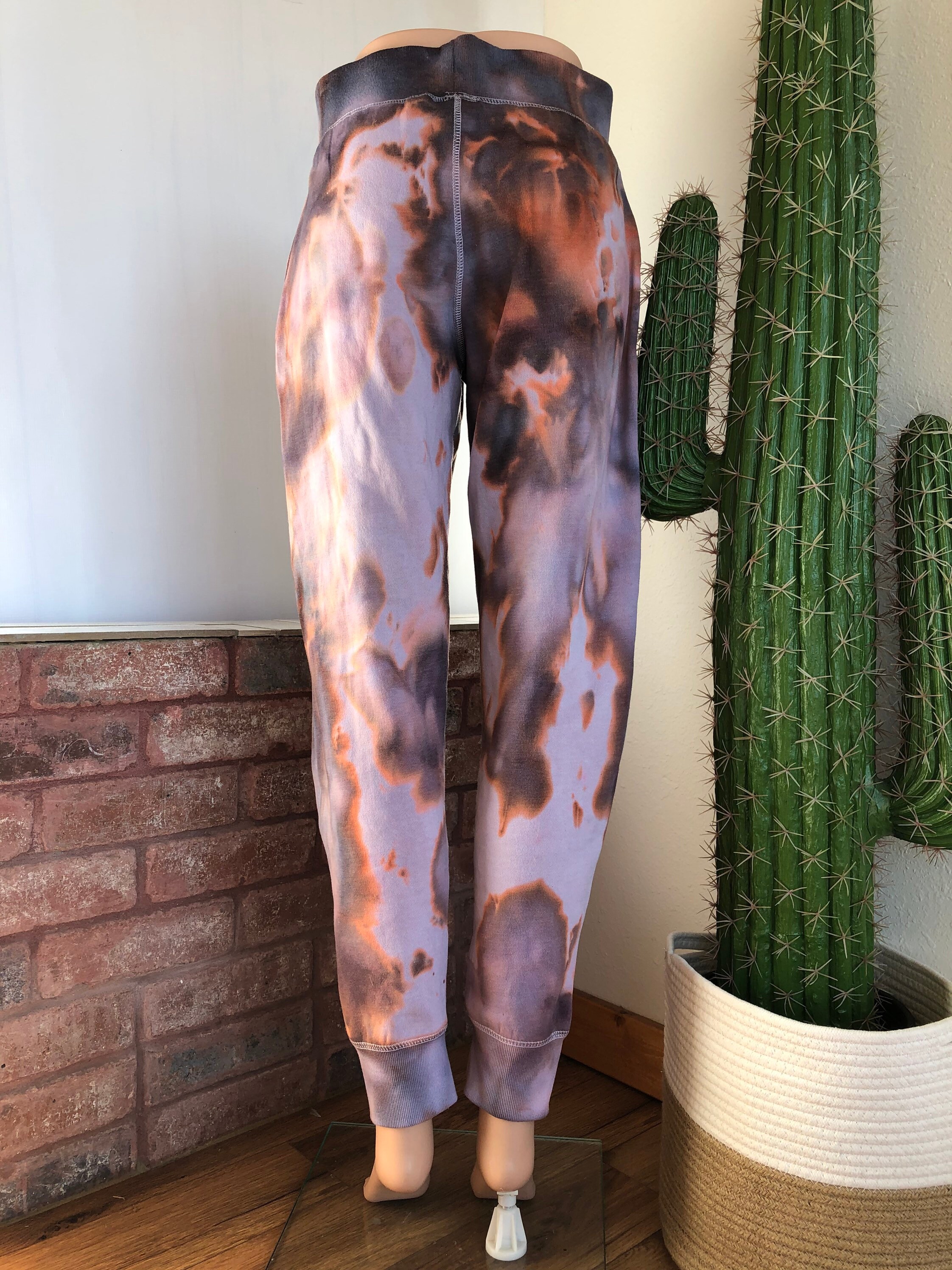 RUSTY SNOW Ice Dye Jogger Sweatpants/ Tie Dye / High Waist | Etsy