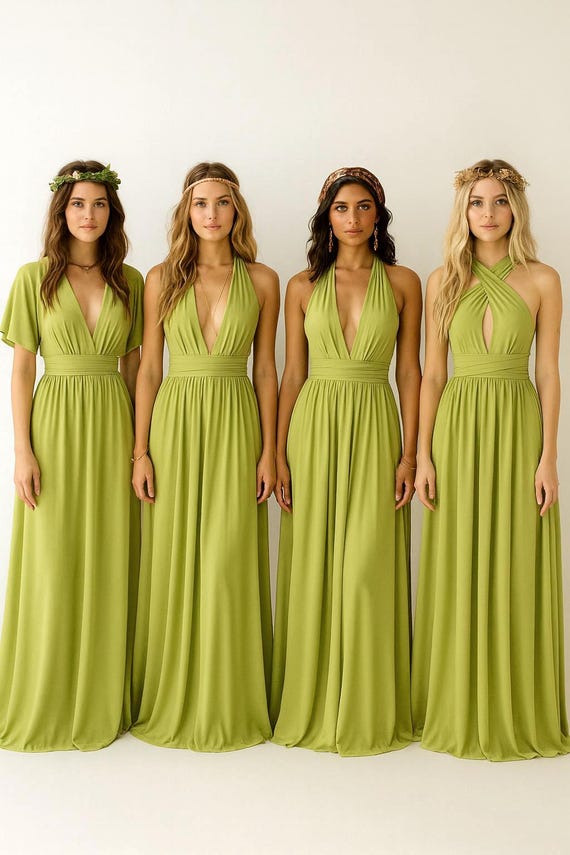 comfy bridesmaid dresses LIME CREAM Dress/ CUSTOM LeNGTHS/ Convertible Dress / Infinity Dress/ Multiway Dress/ Multi Wrap Dress /Plus Size Strapless Metallic Ruched Gown Color:Black Bows Collection 2206 Bella bridesmaids she is 57 /