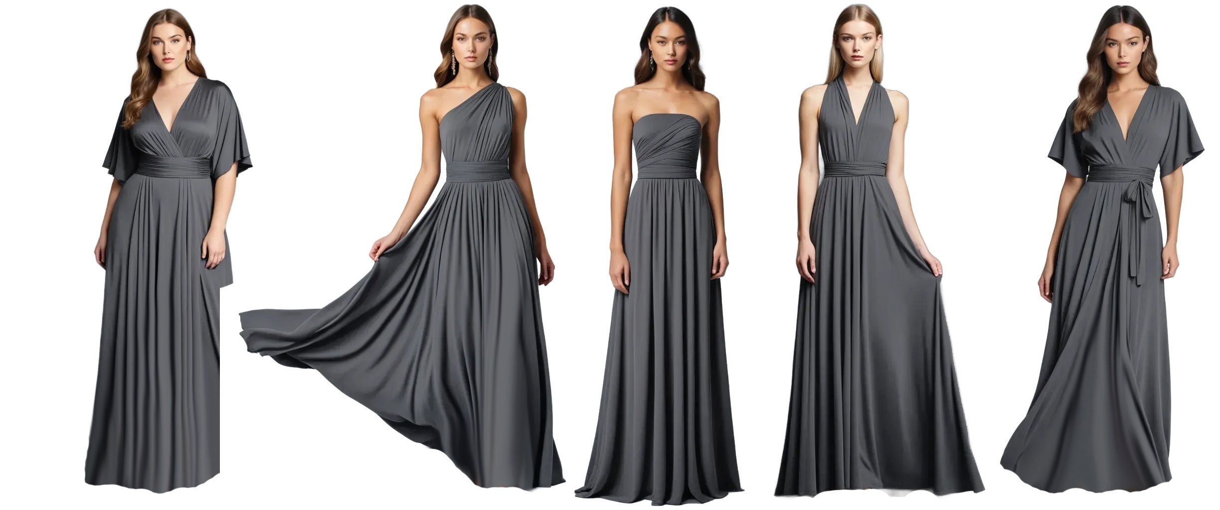 Mercury grey bridesmaid dresses deals