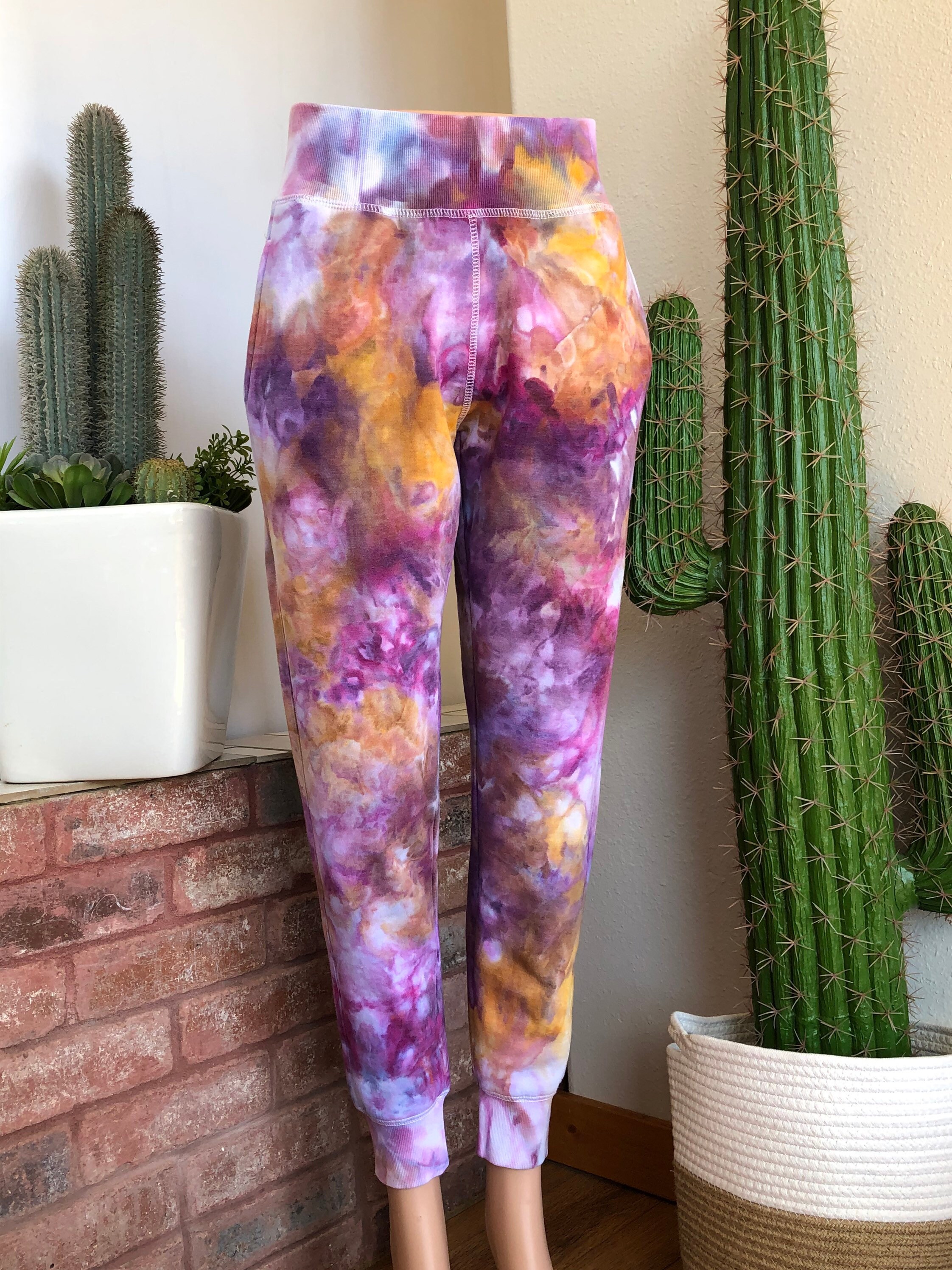 WILD IRIS Ice Dye Jogger Sweatpants/ Tie Dye / High Waist Sweatpants ... WILD IRIS Ice Dye Jogger Sweatpants/ Tie Dye / High Waist Sweatpants ...