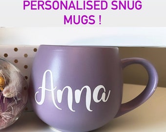Cute Mothers day personalised mug ! - Coffee addict mug - snug mug - coffee lover gift - hot chocolate lover gift