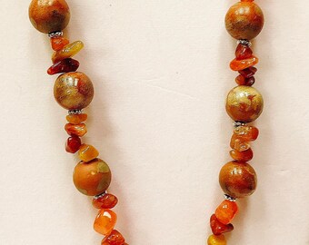 Agate necklace