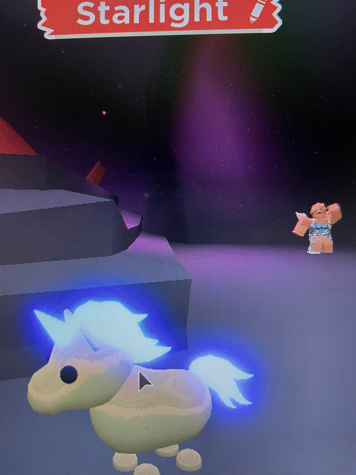 Adopt Me Mega Neon Golden Fly Ride Unicorn Etsy