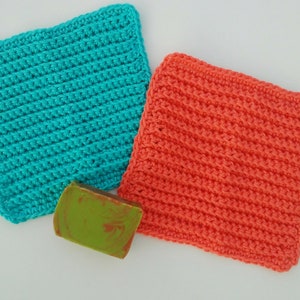 Washcloth Crochet Pattern, Crochet PDF Pattern, Dishcloth Pattern, Downloadable PDF Pattern, Crochet Pattern, Free Crochet Pattern image 2