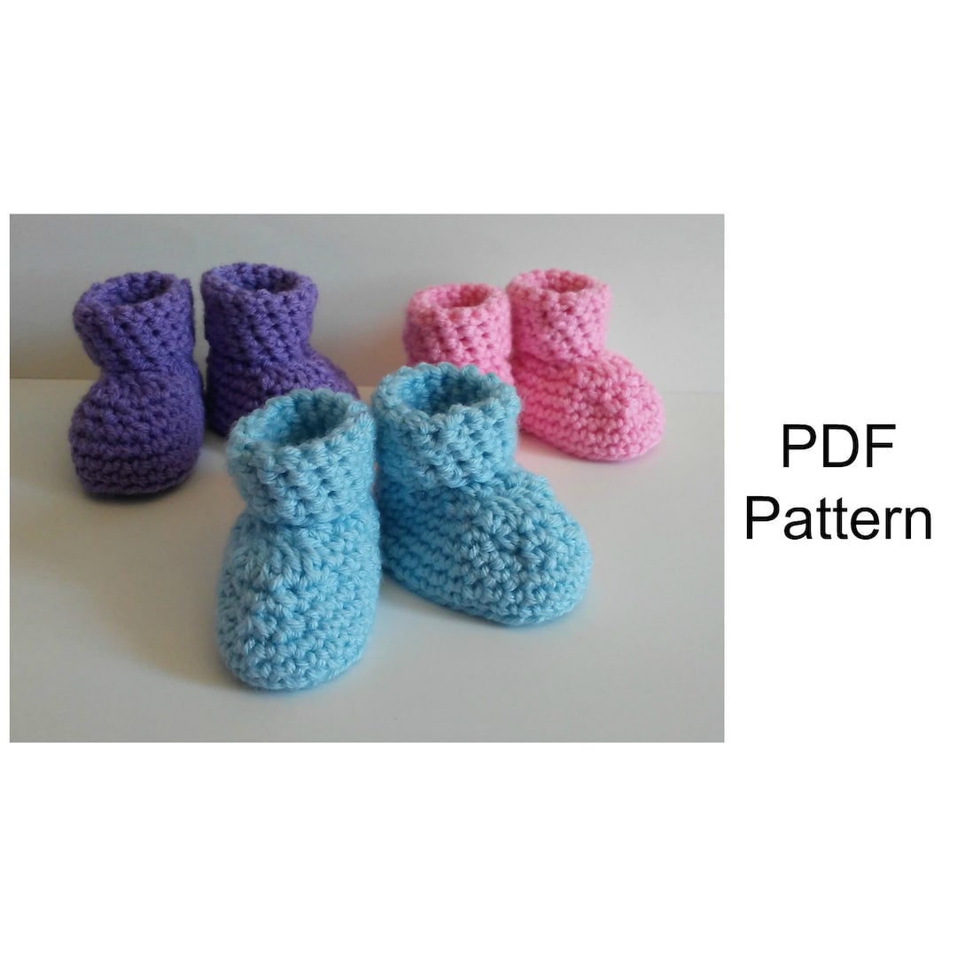 Tuto Chausson Bébé Tricot Facile Chausson Triangle Patron PDF Au