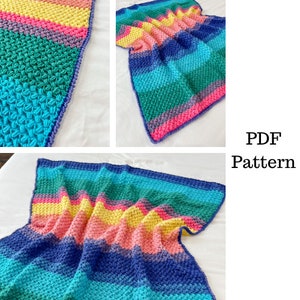 Mandala Baby Blanket Crochet Pattern, Easy Baby Blanket, Crochet PDF Pattern, Blanket Crochet Pattern, Downloadable PDF Pattern,Free Pattern