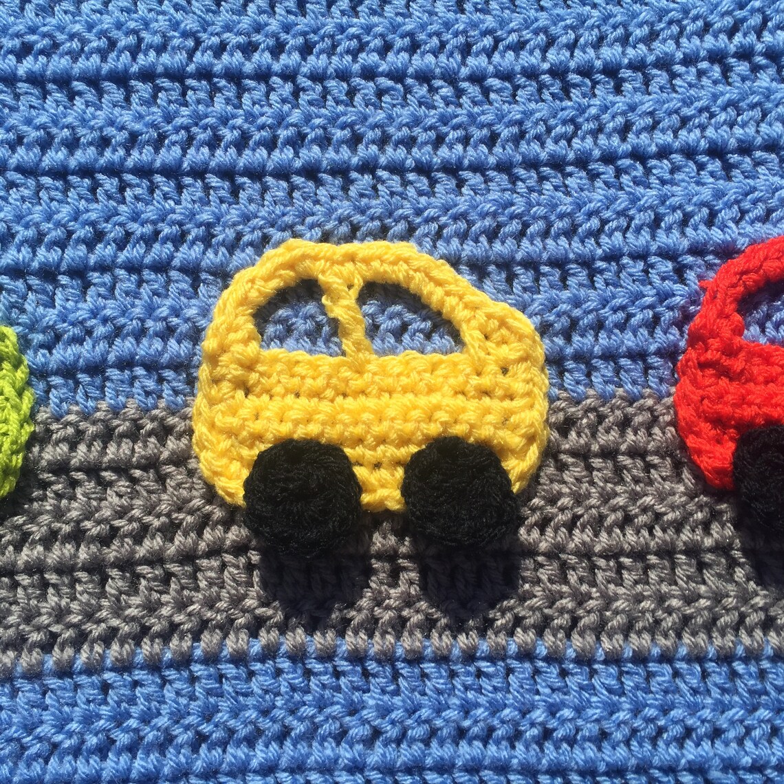Car Applique Crochet Pattern Applique Crochet PDF Pattern Etsy