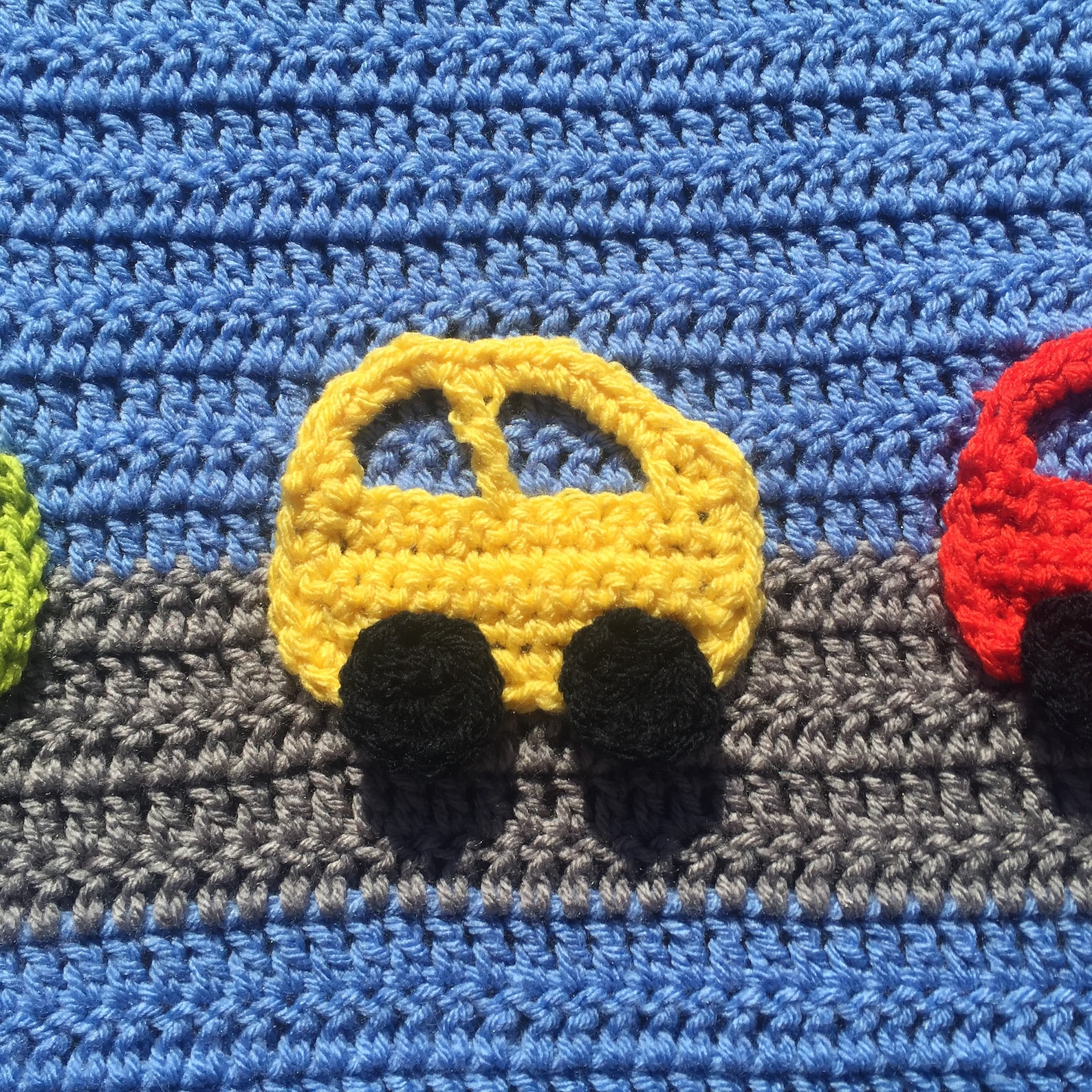 Car Applique Crochet Pattern Applique Crochet PDF Pattern Etsy