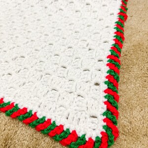 Christmas Tree Blanket Crochet Pattern, Crochet PDF Pattern, Christmas Blanket Crochet Pattern, Downloadable PDF Pattern, Free Pattern image 4