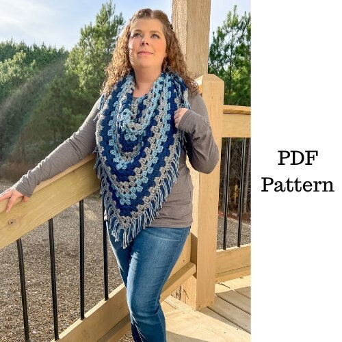 Seven Crochet Patterns Bundle: Seven Days of Scarfie PDF Download