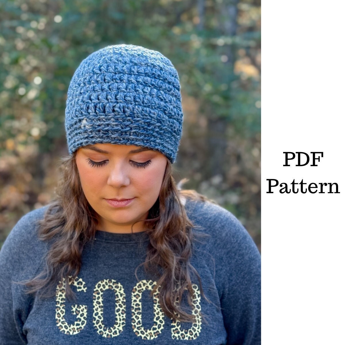 Easy Chunky Hat Crochet Pattern, Crochet PDF Pattern, Adult Beanie Crochet Pattern, Downloadable PDF Pattern, Crochet Beanie Free Pattern - Etsy Easy Chunky Hat Crochet Pattern, Crochet PDF Pattern, Adult Beanie Crochet Pattern, Downloadable PDF Pattern, Crochet Beanie Free Pattern - Etsy