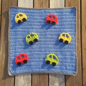 Car Baby Blanket Crochet Pattern, Security Blanket Crochet PDF Pattern, Crochet PDF Pattern, Downloadable PDF Pattern, Free Crochet Pattern image 2