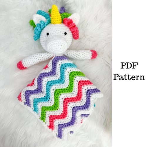 Unicorn Baby Lovey Crochet Pattern Baby Crochet Pattern Crochet PDF Pattern Downloadable PDF Pattern crochet Pattern free Crochet Pattern Etsy Australia