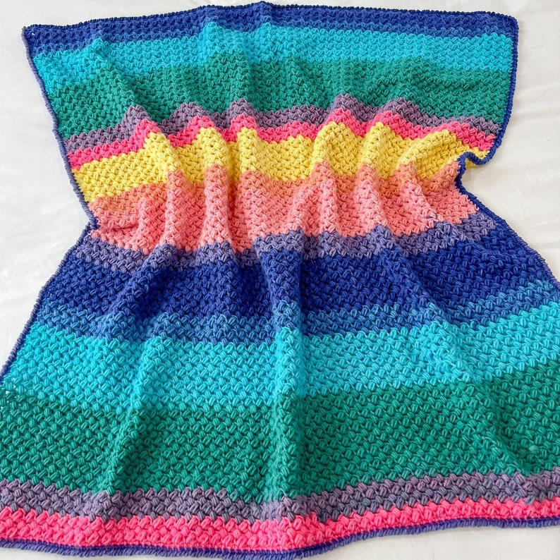Mandala Baby Blanket Crochet Pattern Easy Baby Blanket image 2
