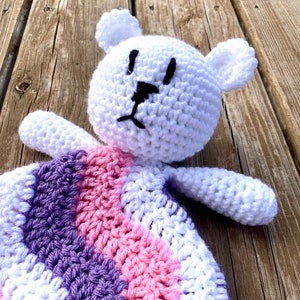Girls Baby Lovey Crochet Pattern, Baby Crochet Pattern, Crochet PDF Pattern, Downloadable PDF Pattern, Crochet Pattern, Free Crochet Pattern image 2