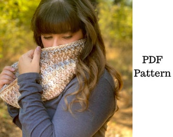 Alpine Stitch Cowl Crochet Pattern, Crochet PDF Pattern, Cowl Crochet Pattern, Downloadable PDF Pattern, Free Crochet Pattern, Scarf Pattern