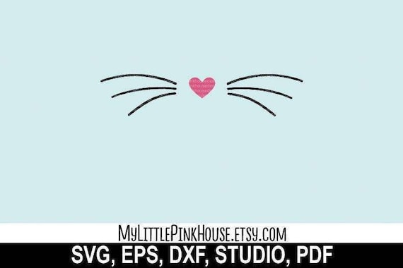 Download Bunny svg kitty whiskers cat svg cat whiskers cat design ...