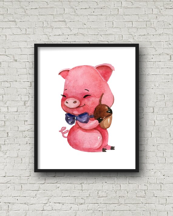 pig themed nursery