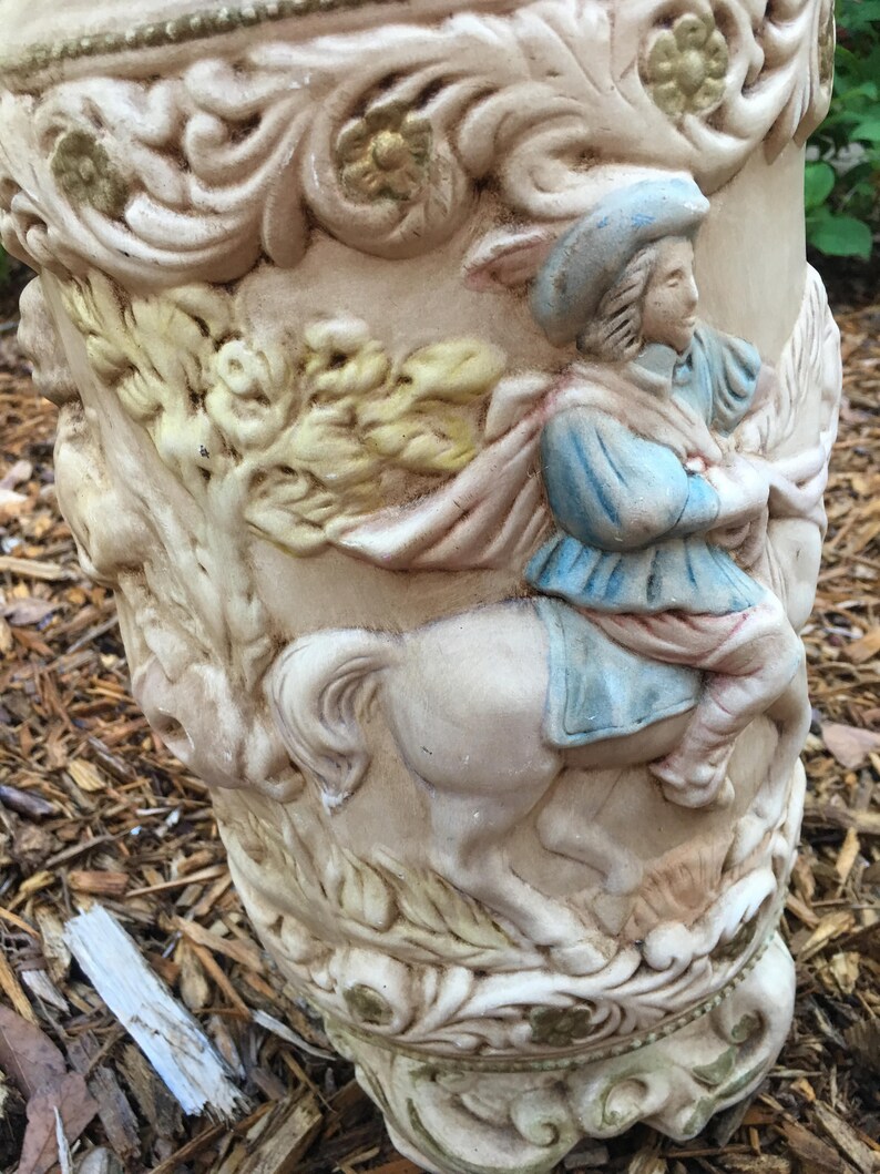 Patio Decor Vase Garden Decor Rare Antique Planter