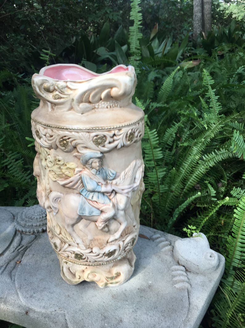 Patio Decor Vase Garden Decor Rare Antique Planter