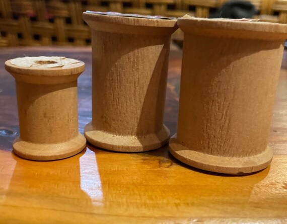 Spulenhalter Für Garnrollen 100/20 Stück Holzspulen Spulen Zum Basteln; Garnspulen Aus Holz Wooden Yarn Spool Rack
