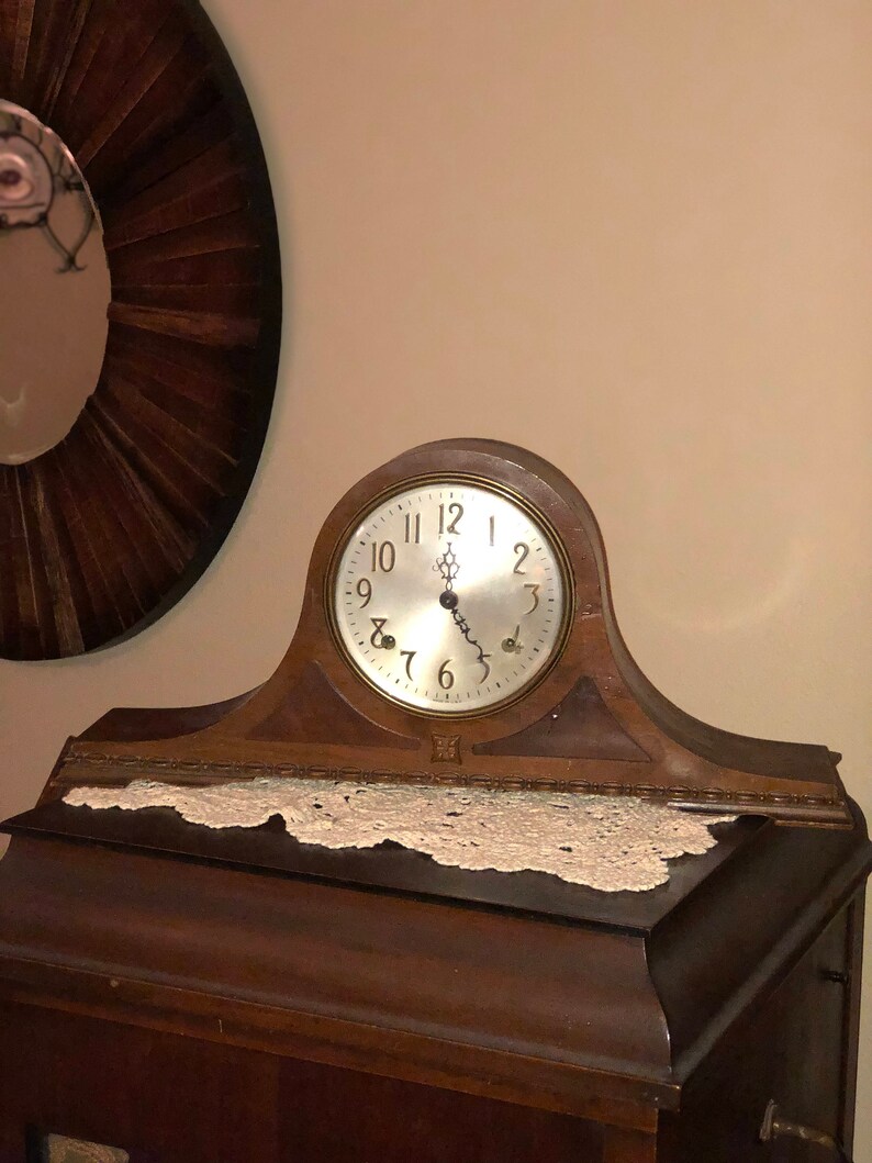 Antique Mantel Clocks >> Antique Mantel Clock Etsy Antique Mantel Clocks >> Antique Mantel Clock Etsy