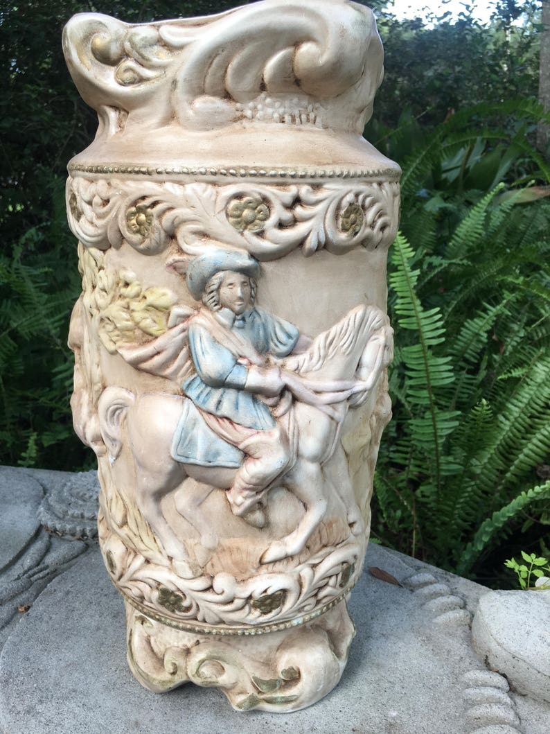 Patio Decor Vase Garden Decor Rare Antique Planter
