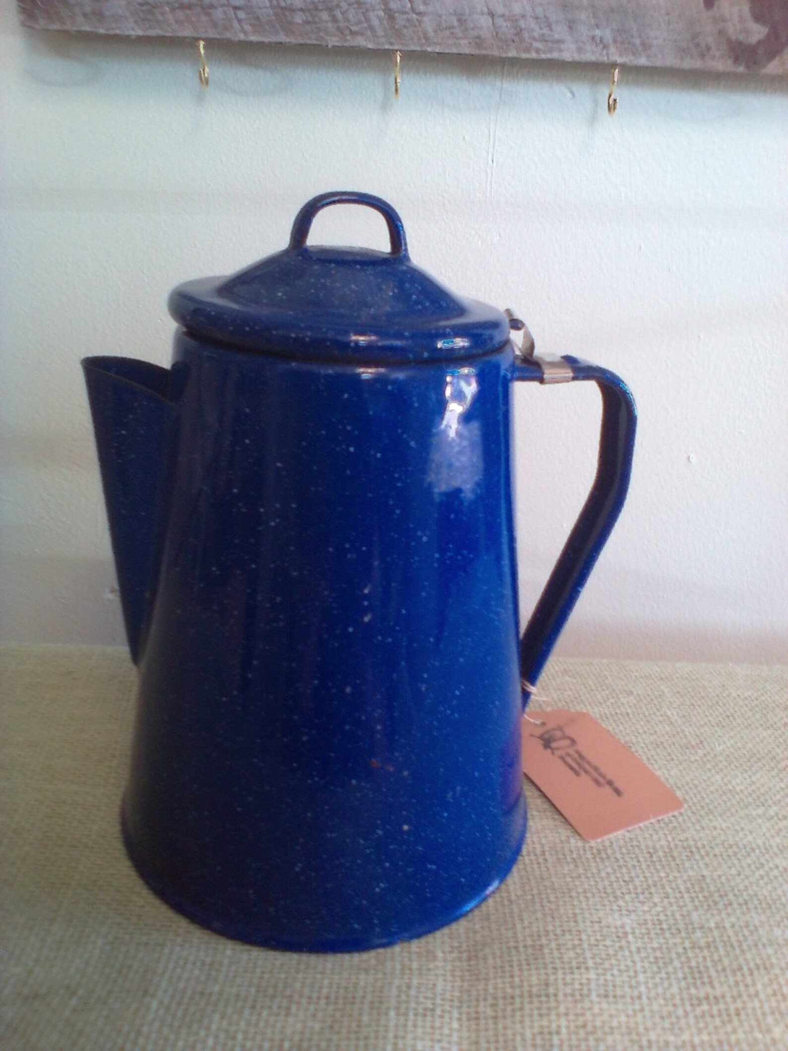 Vintage Tea Pot Vintage Coffee Pot Enamel Pot Enamel Tea Etsy