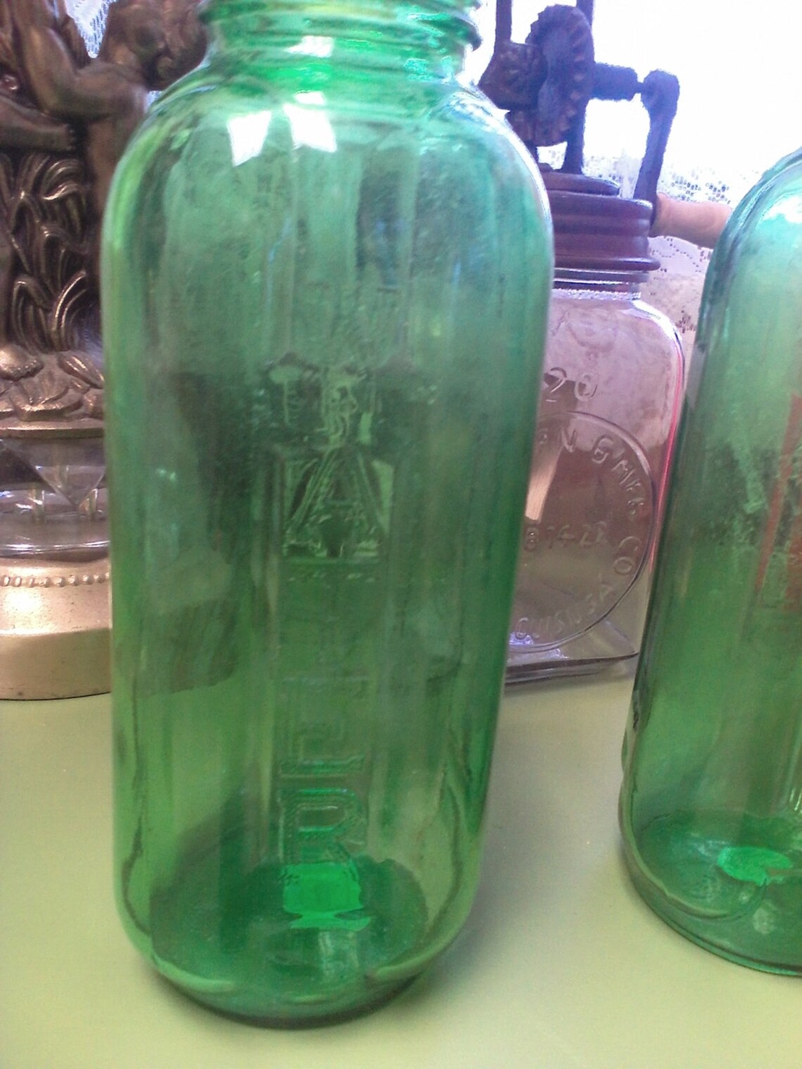 Vintage Juice Container Water Bottle Vintage Bottles Vases Etsy