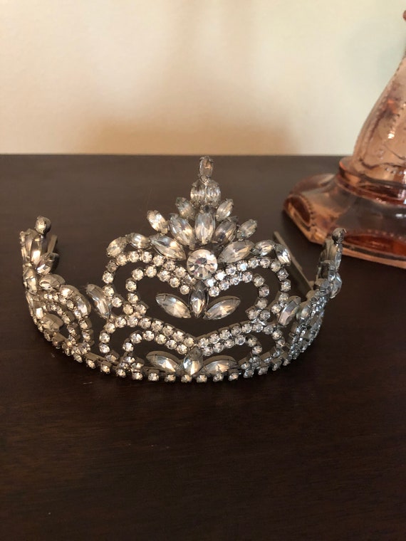 Wedding Tiara, Vintage Tiara, Bridal Headpiece, Pa