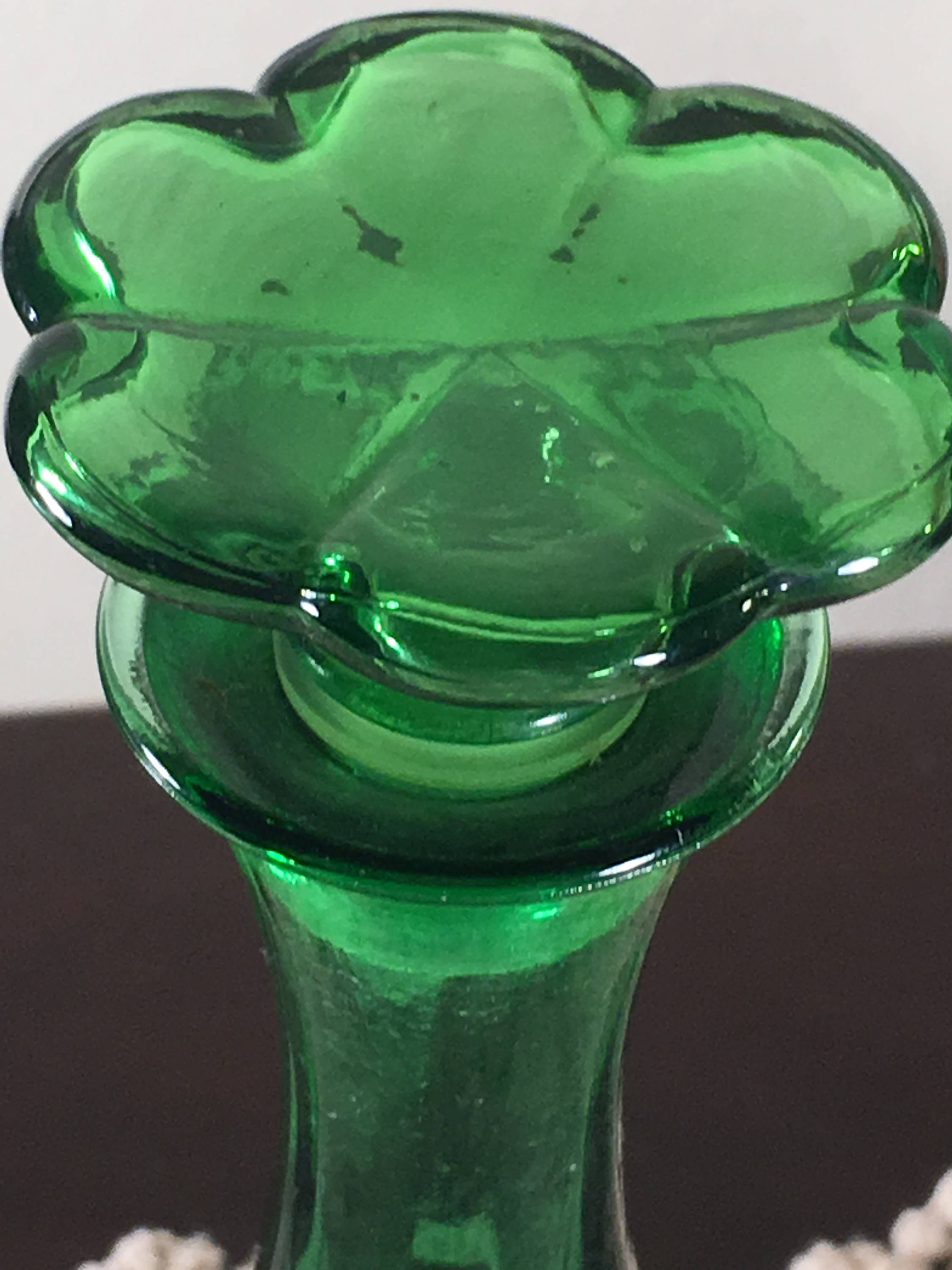 Emerald Bud Vase by Avon Unique Vintage Vase Etsy