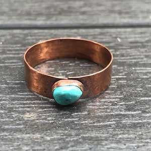 Turquoise and copper band