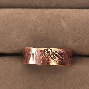 Copper mountain ring
