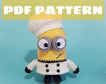 Minion chef pattern,pdf pattern